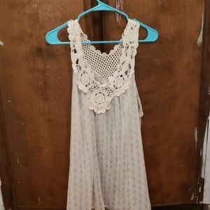 White No  sleeve print